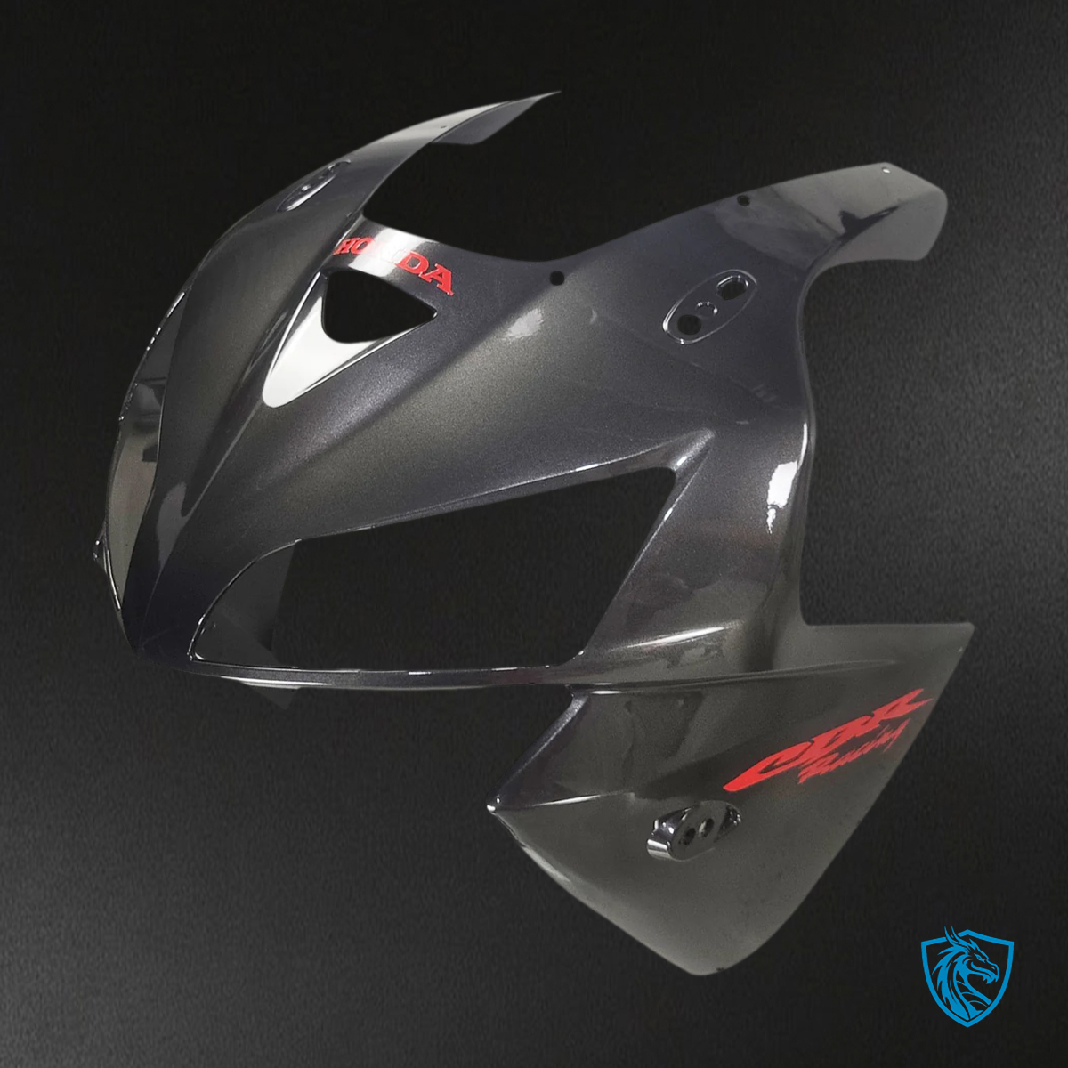 Honda CBR600RR (2005 2006) Black with Red Logo - Fairing Kit