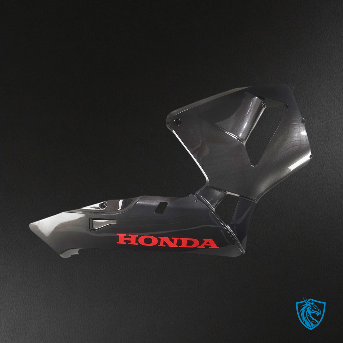 Honda CBR600RR (2005 2006) Black with Red Logo - Fairing Kit