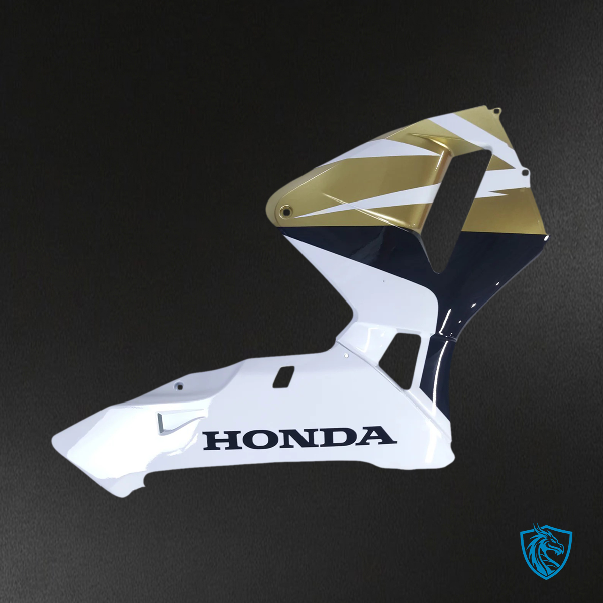 Honda CBR600RR (2005 2006) Gold & White - Fairing Kit