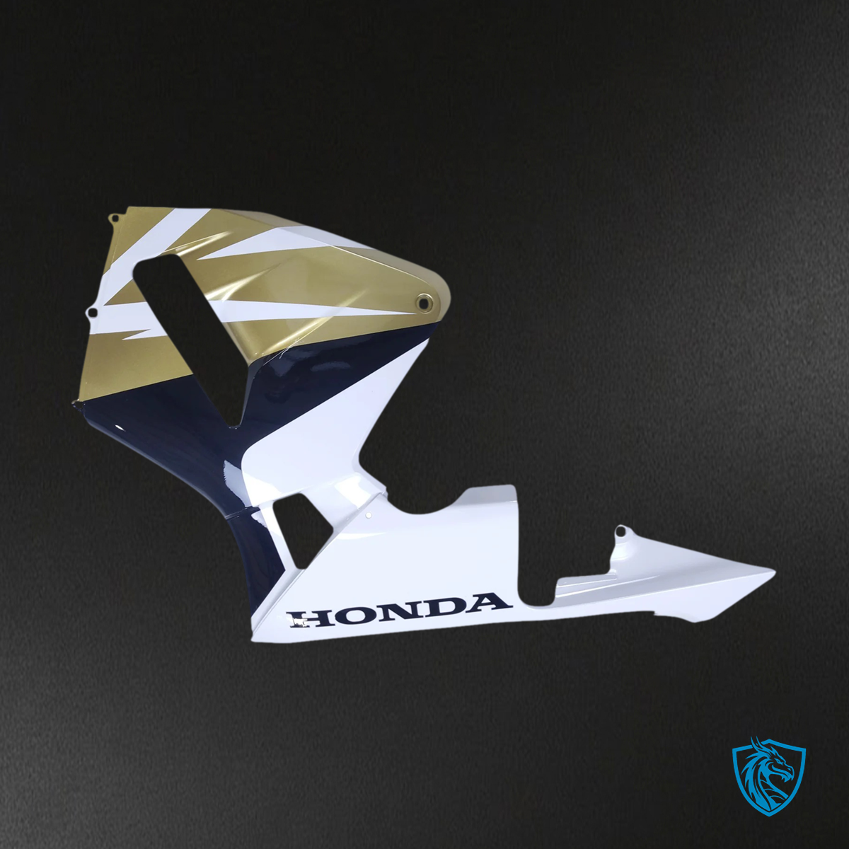 Honda CBR600RR (2005 2006) Gold & White - Fairing Kit