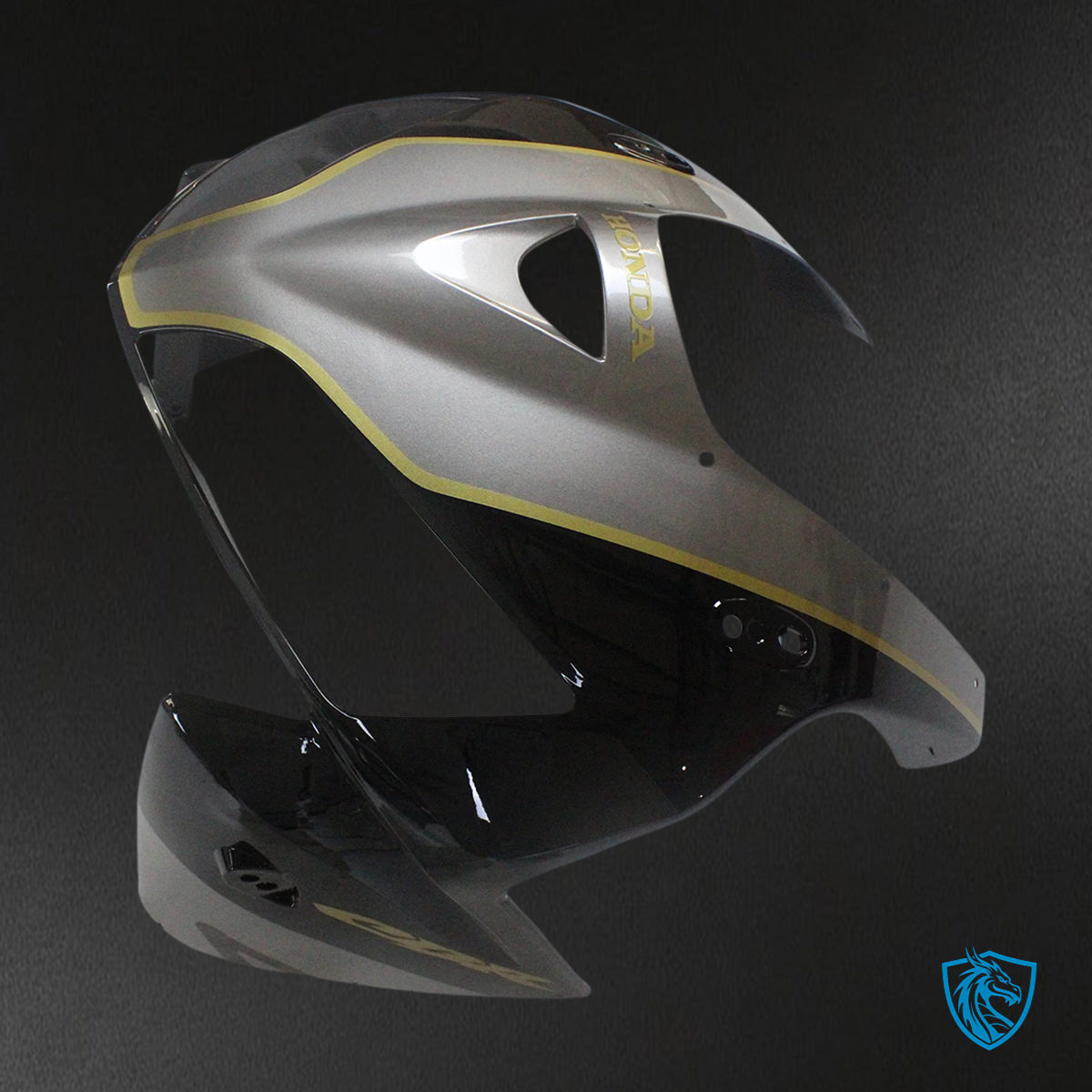 Honda CBR600RR (2005 2006) Gray & Black - Fairing Kit