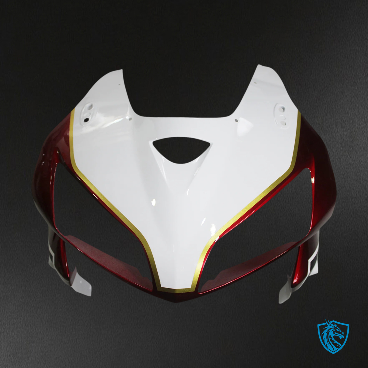 Honda CBR600RR (2005 2006) Red & White - Fairing Kit