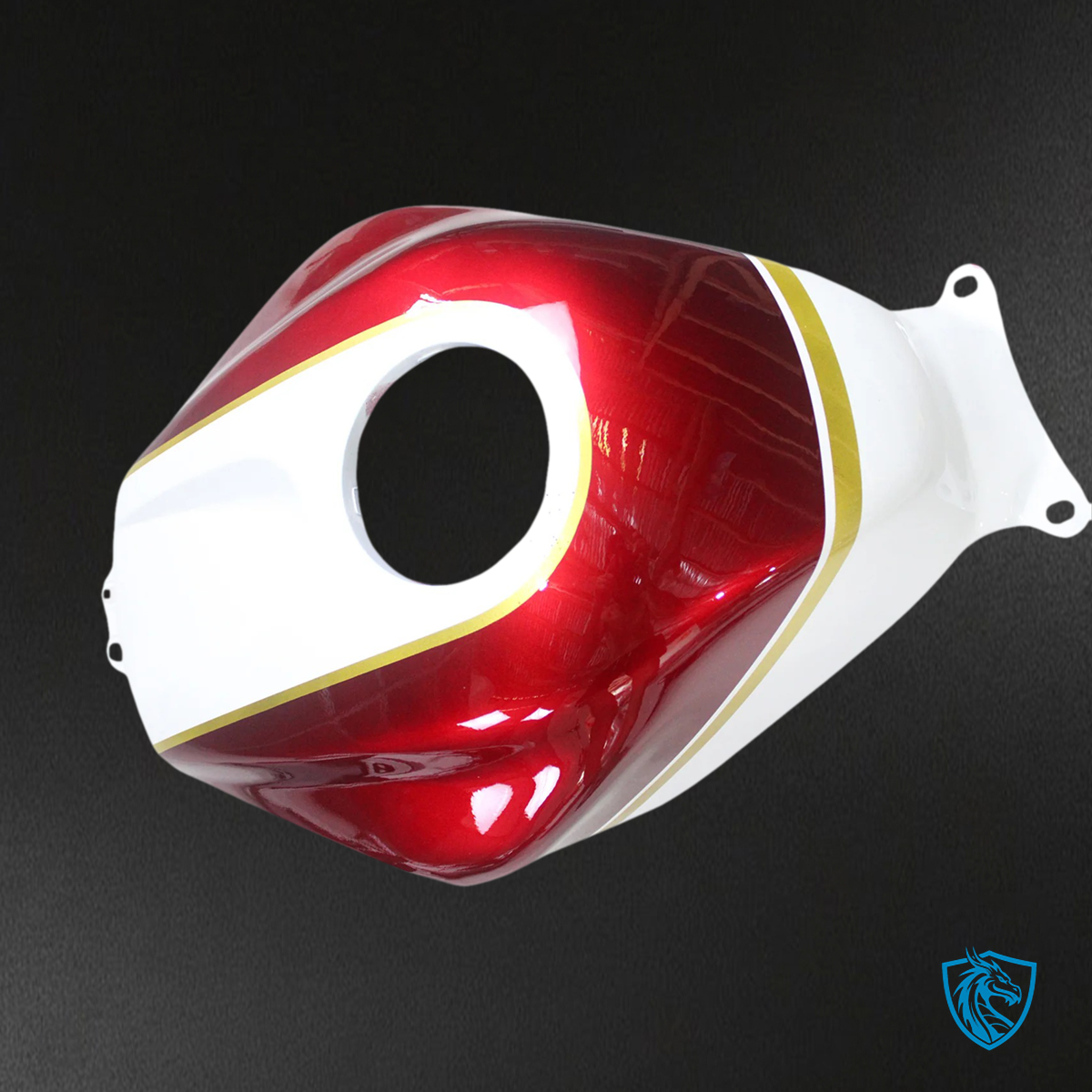 Honda CBR600RR (2005 2006) Red & White - Fairing Kit