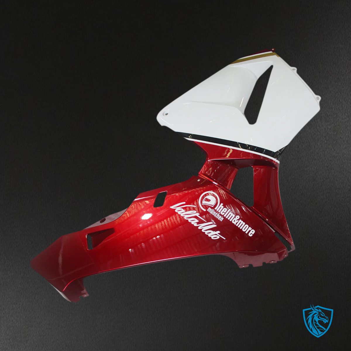 Honda CBR600RR (2005 2006) Red & White - Fairing Kit