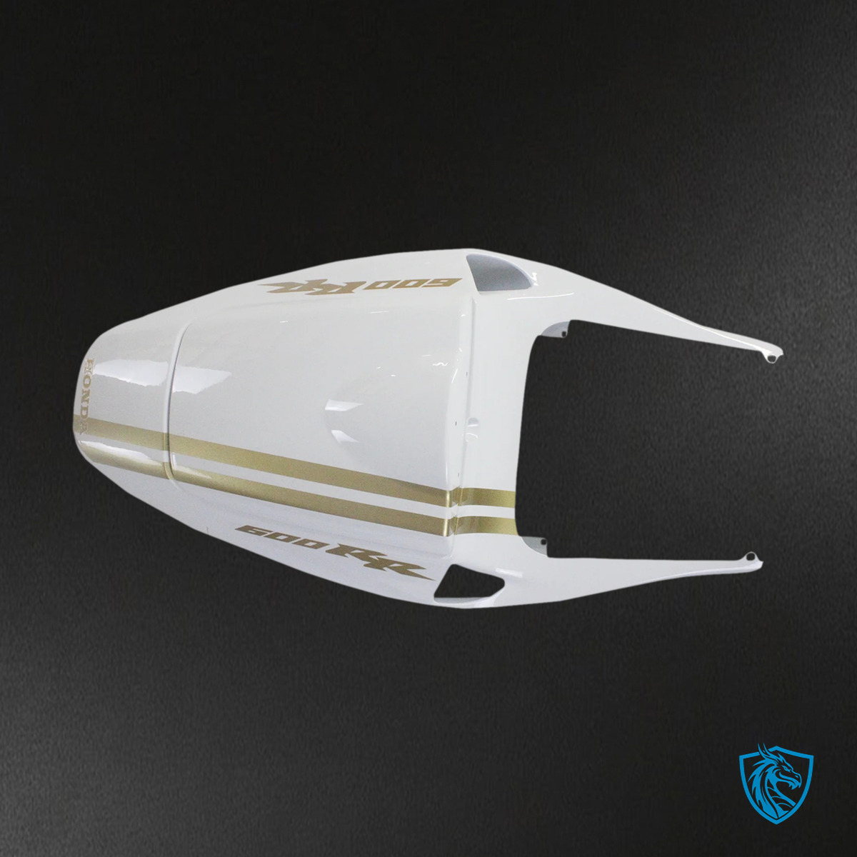 Honda CBR600RR (2005 2006) White & Gold - Fairing Kit