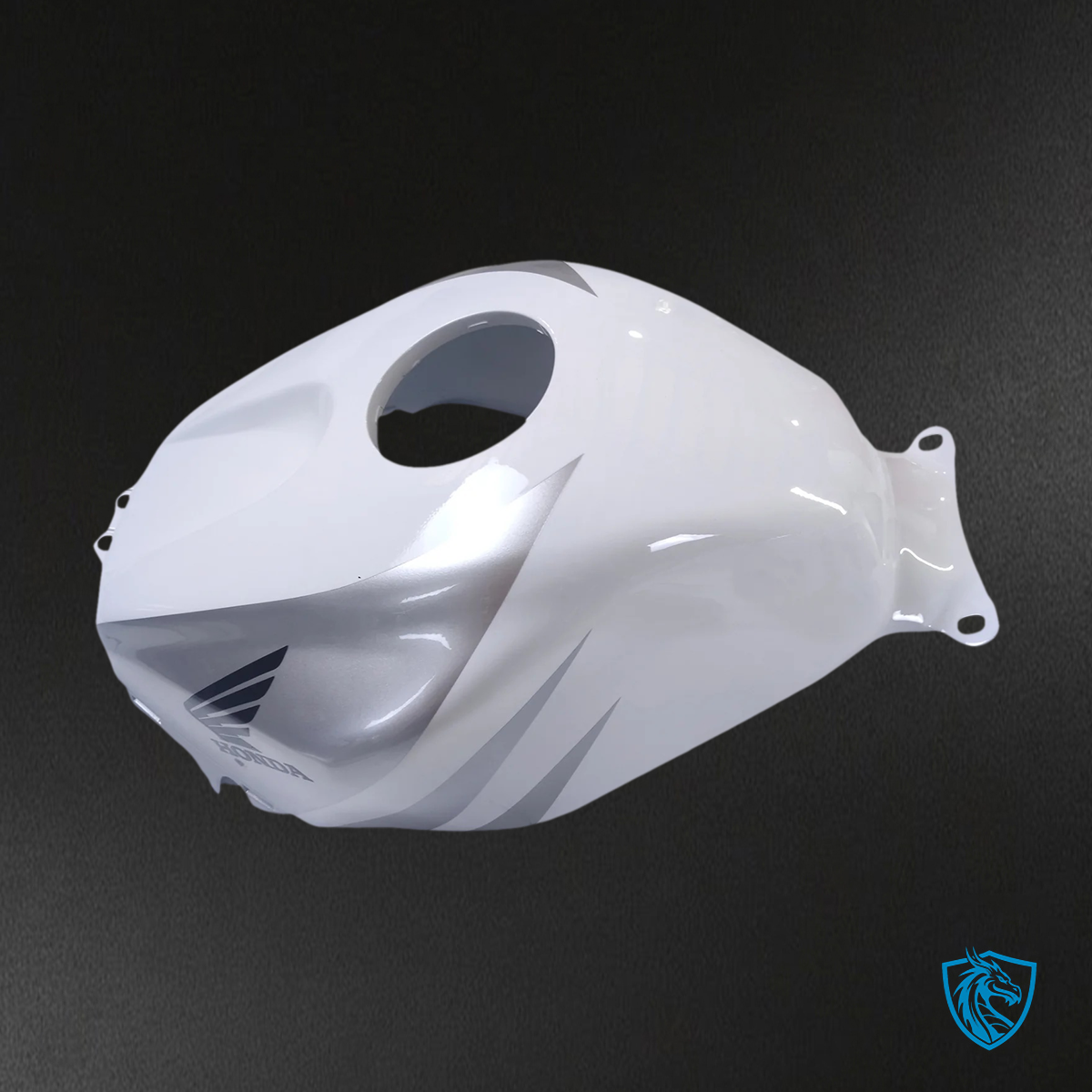 Honda CBR600RR (2005 2006) White & Silver - Fairing Kit