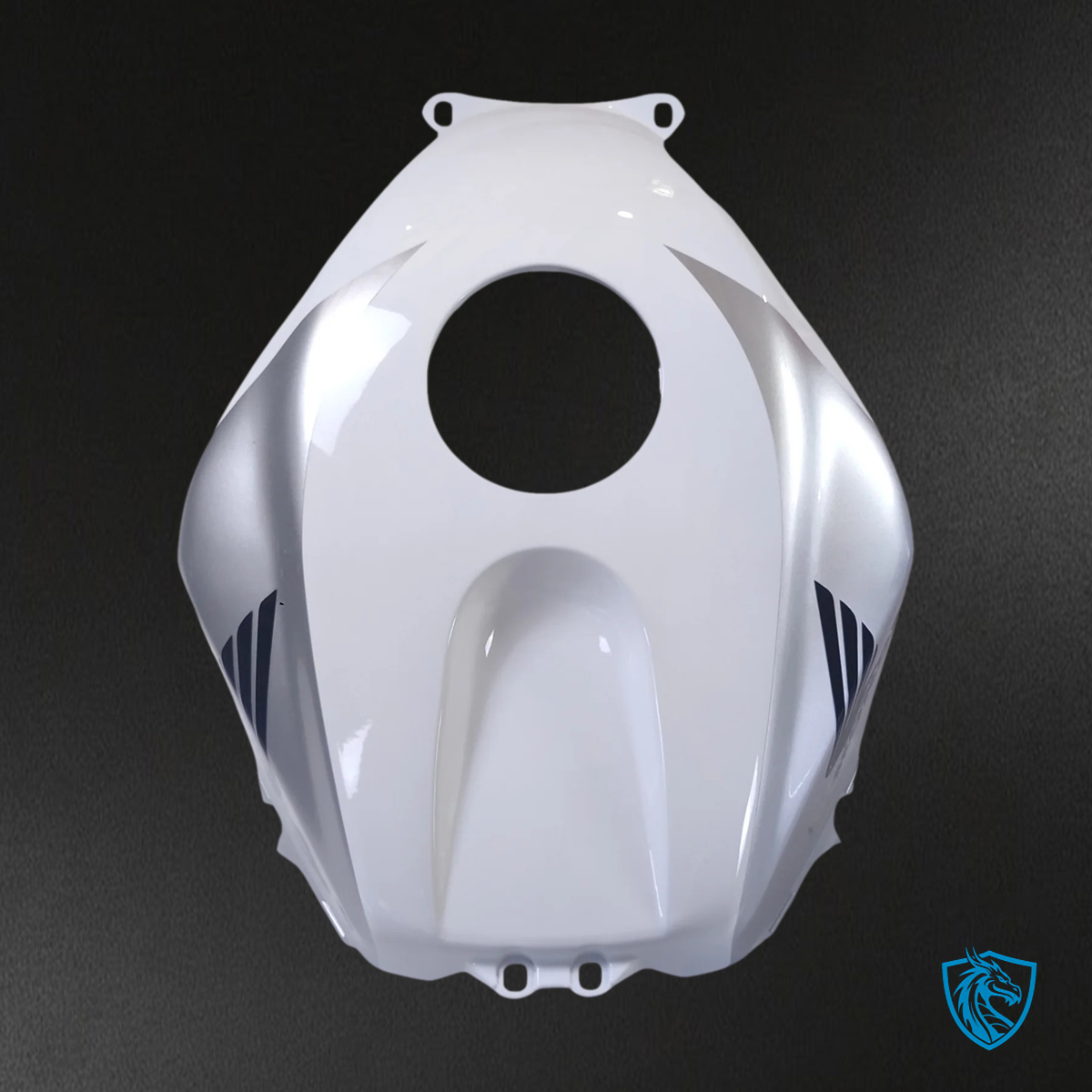 Honda CBR600RR (2005 2006) White & Silver - Fairing Kit