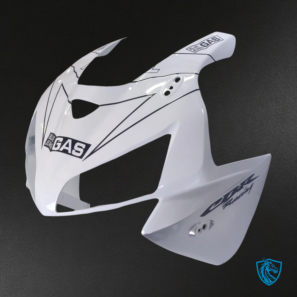 Honda CBR600RR (2005 2006) White & Silver - Fairing Kit