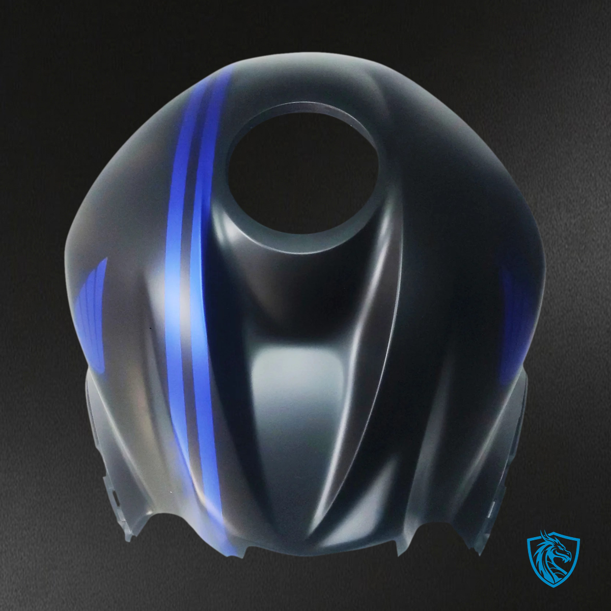 Honda CBR600RR (2007-2008) Black & Blue - Fairing Kit