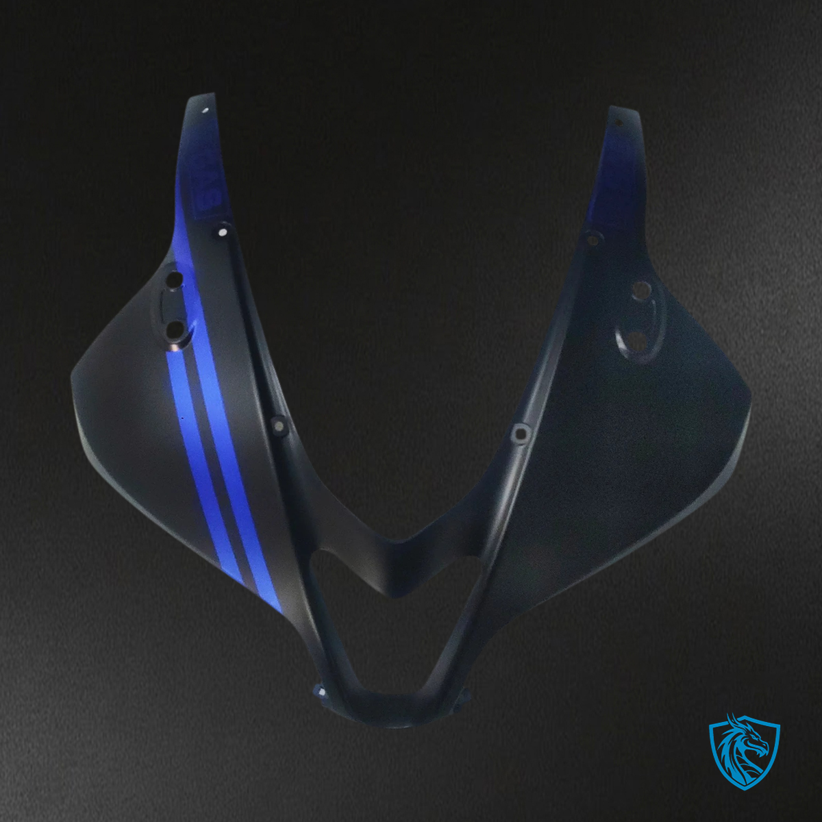Honda CBR600RR (2007-2008) Black & Blue - Fairing Kit