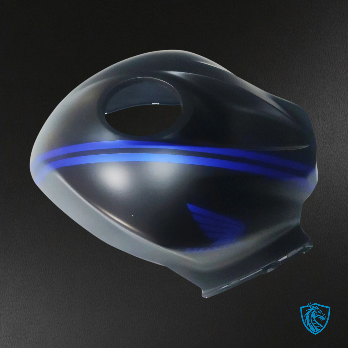 Honda CBR600RR (2007-2008) Black & Blue - Fairing Kit