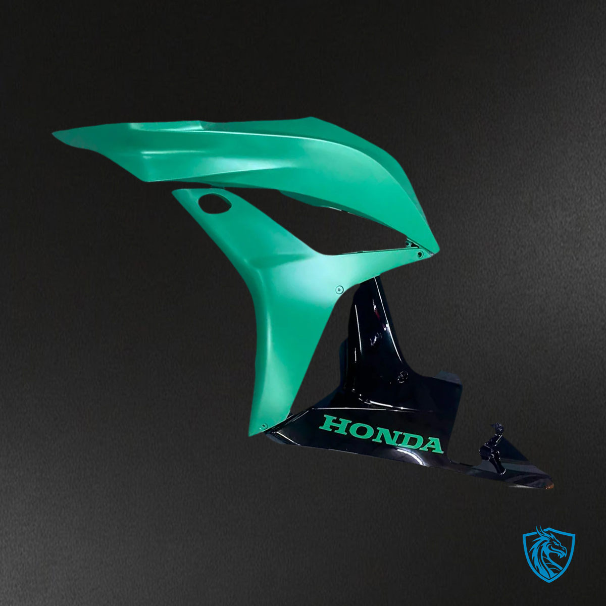 Honda CBR600RR (2007-2008) Black & Green - Fairing Kit
