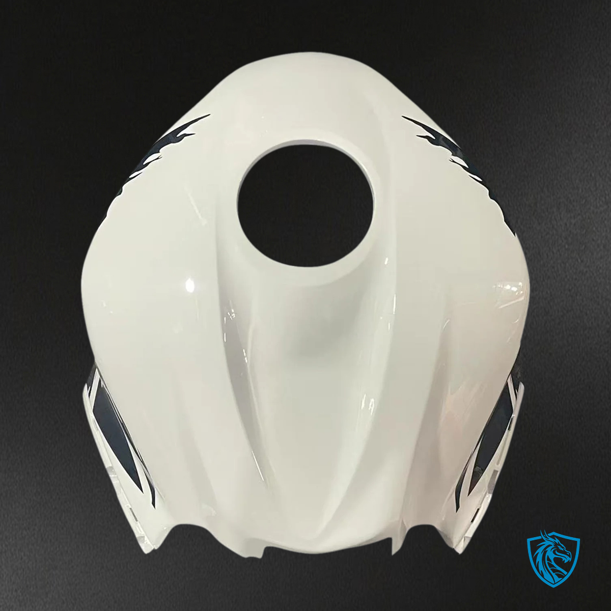 Honda CBR600RR (2007-2008) Black & White - Fairing Kit