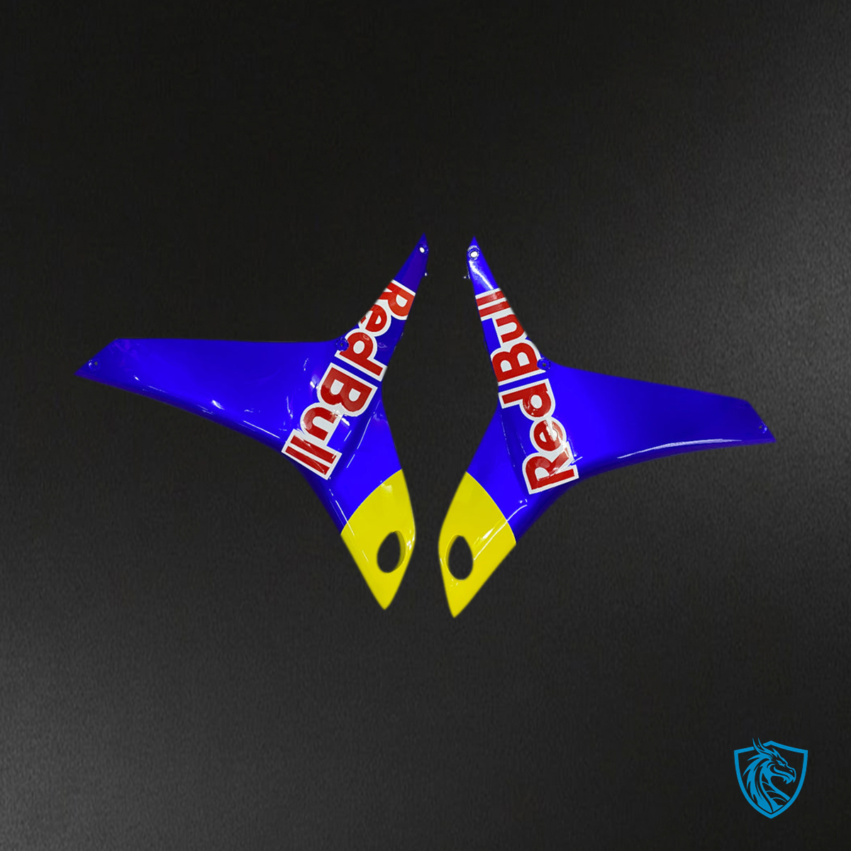 Honda CBR600RR (2007-2008) Blue & Red Bull Generic Fairings Kit - Aftermarket ABS Bodywork