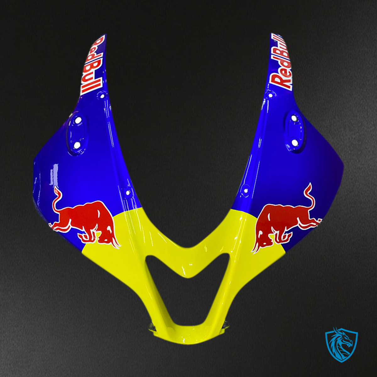 Honda CBR600RR (2007-2008) Blue & Red Bull Generic Fairings Kit - Aftermarket ABS Bodywork