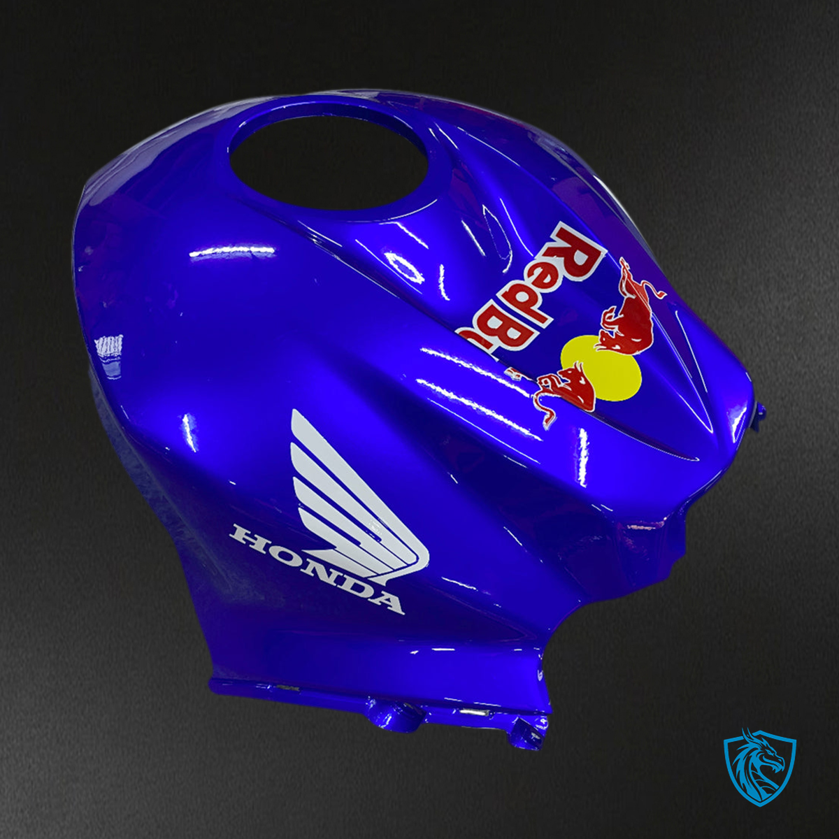 Honda CBR600RR (2007-2008) Blue & Red Bull Generic Fairings Kit - Aftermarket ABS Bodywork