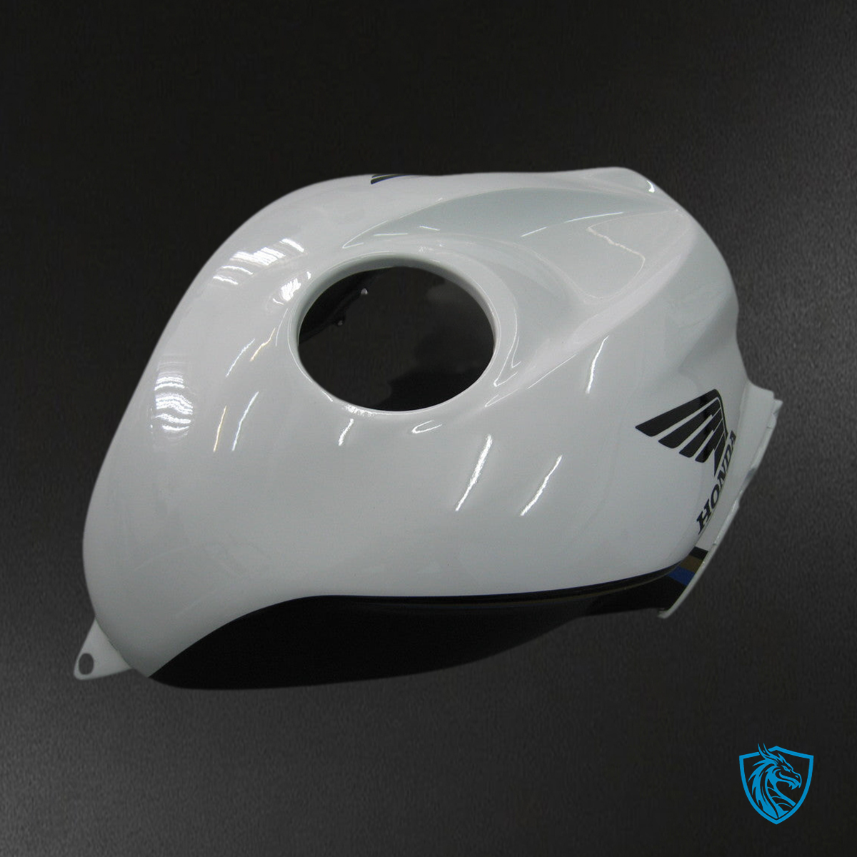 Honda CBR600RR (2007-2008) Black & White Racing Generic Fairings Kit | ABS Bodywork