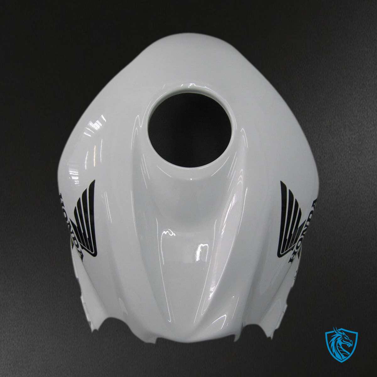 Honda CBR600RR (2007-2008) Black & White Racing Generic Fairings Kit | ABS Bodywork