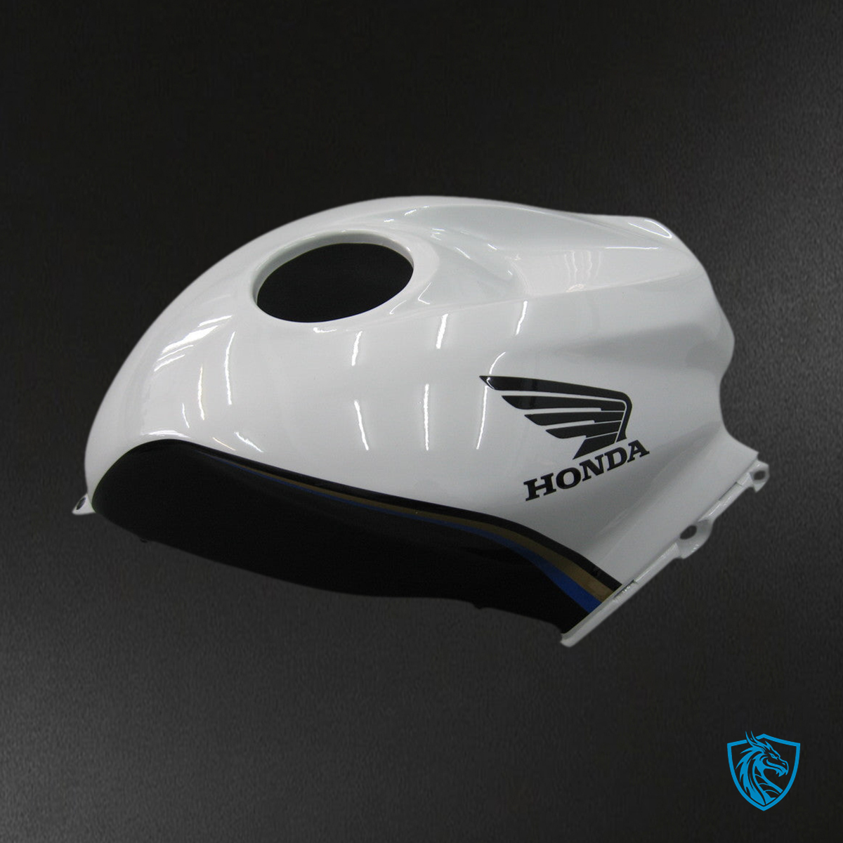 Honda CBR600RR (2007-2008) Black & White Racing Generic Fairings Kit | ABS Bodywork