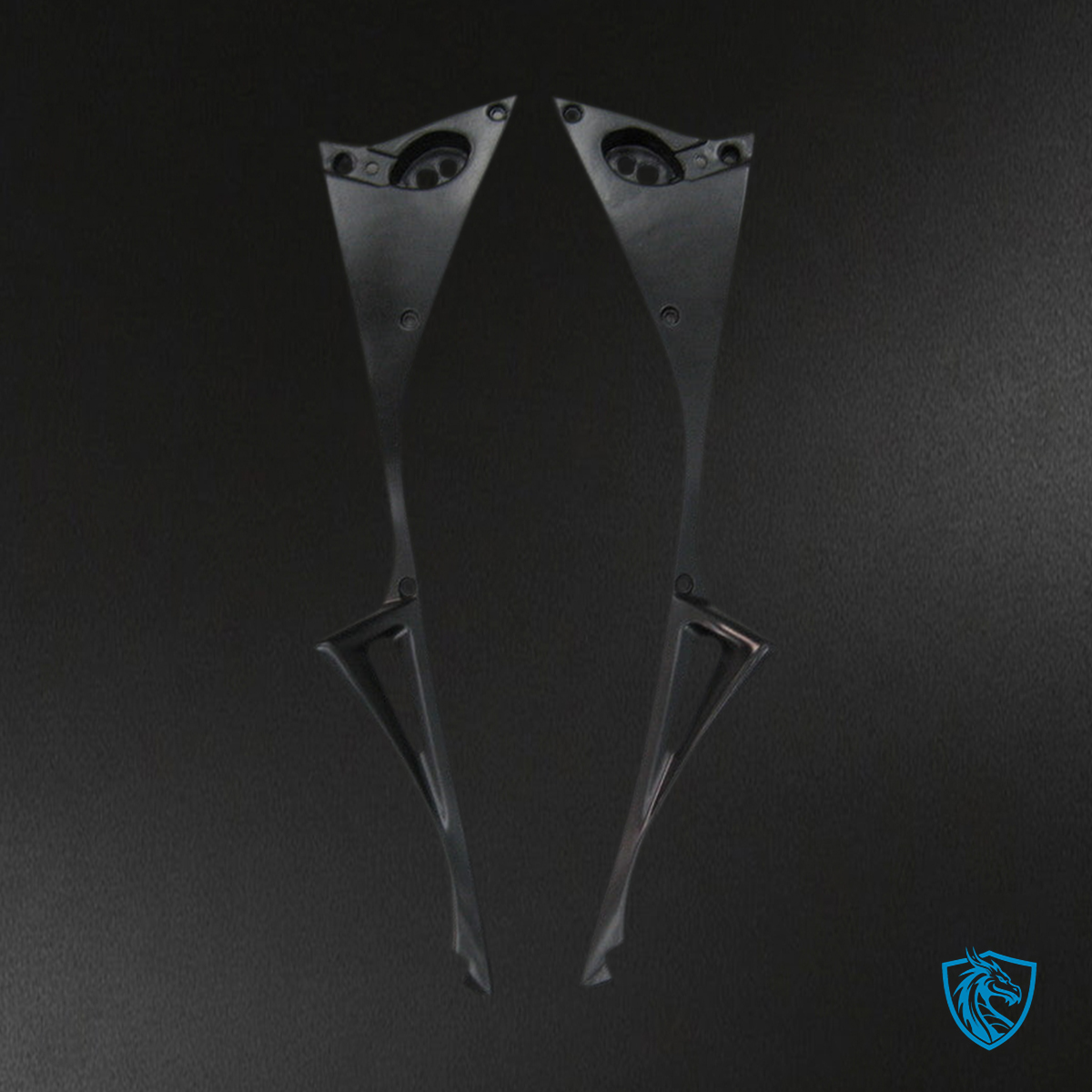 Honda CBR600RR (2007-2008) Black & White Racing Generic Fairings Kit | ABS Bodywork