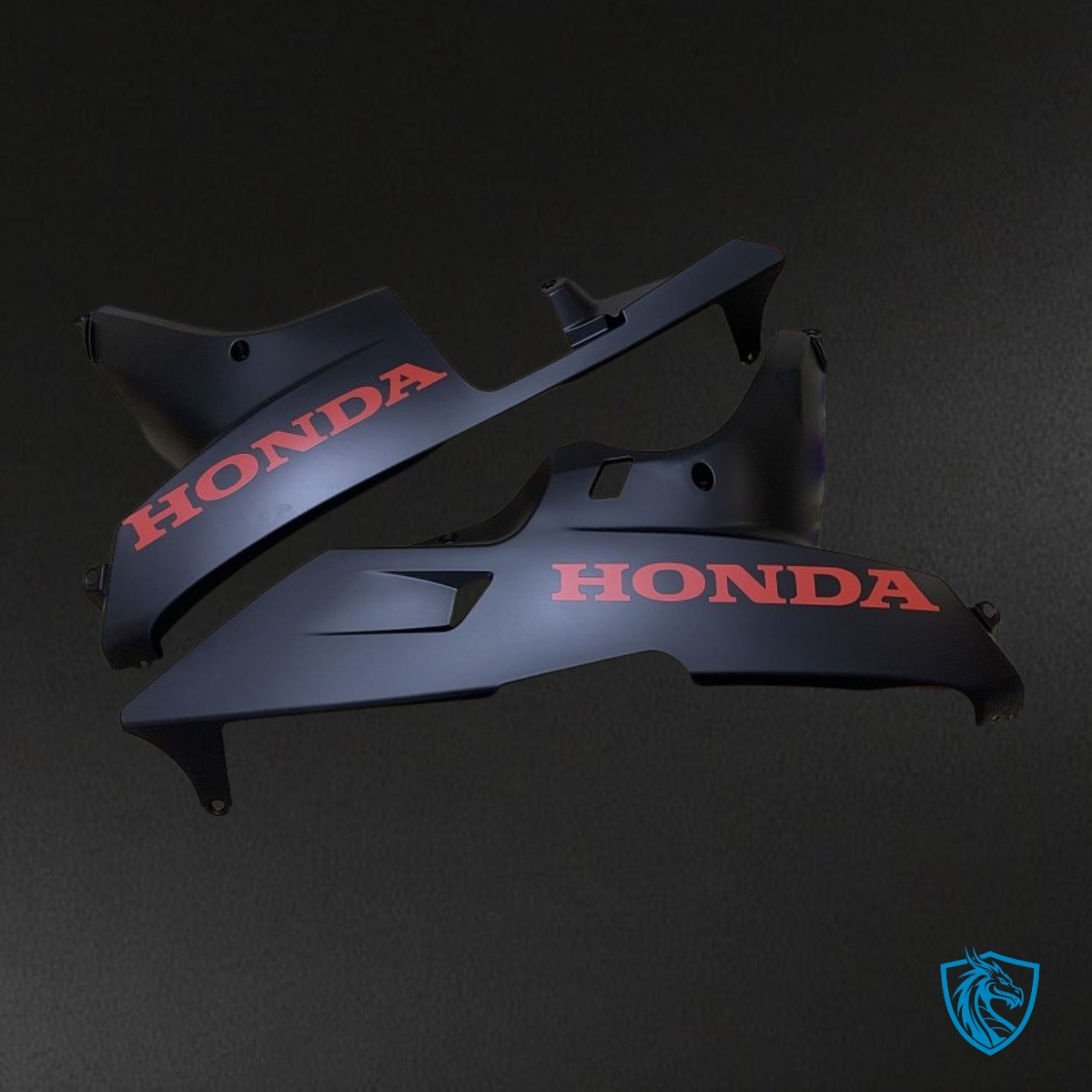 Honda CBR600RR (2007-2008) Glossy Red & Black Fairing Kit - Aftermarket ABS Bodywork