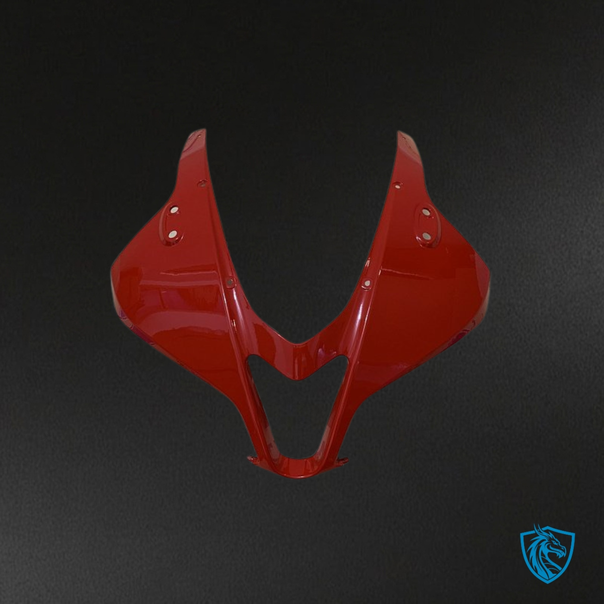 Honda CBR600RR (2007-2008) Glossy Red & Black Fairing Kit - Aftermarket ABS Bodywork