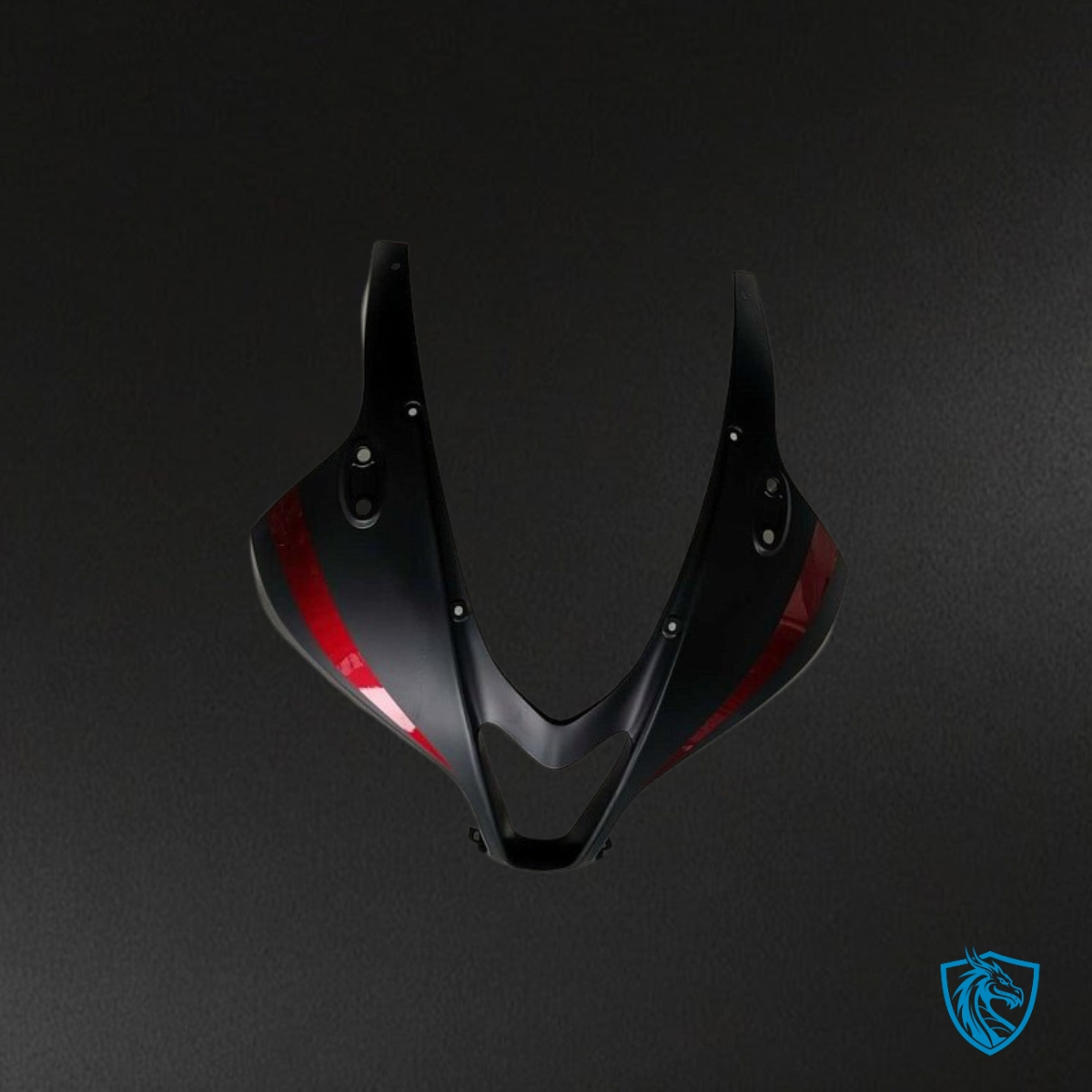 Honda CBR600RR (2007-2008) Black & Red Gloss Fairing Kit | ABS Bodywork