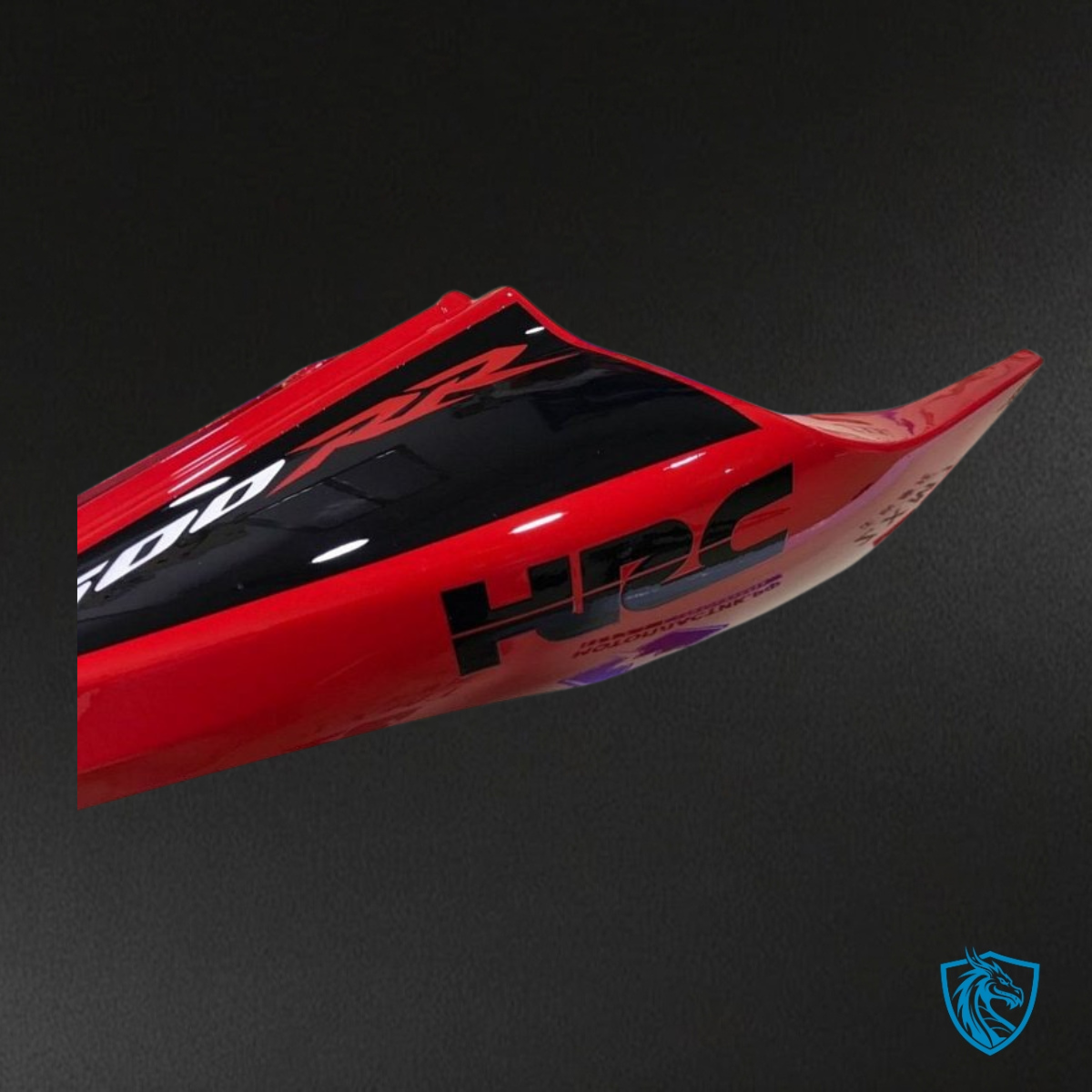 Honda CBR600RR (2007-2008) Black, Red & White - MERGEment Motorcycle Fairings Kit