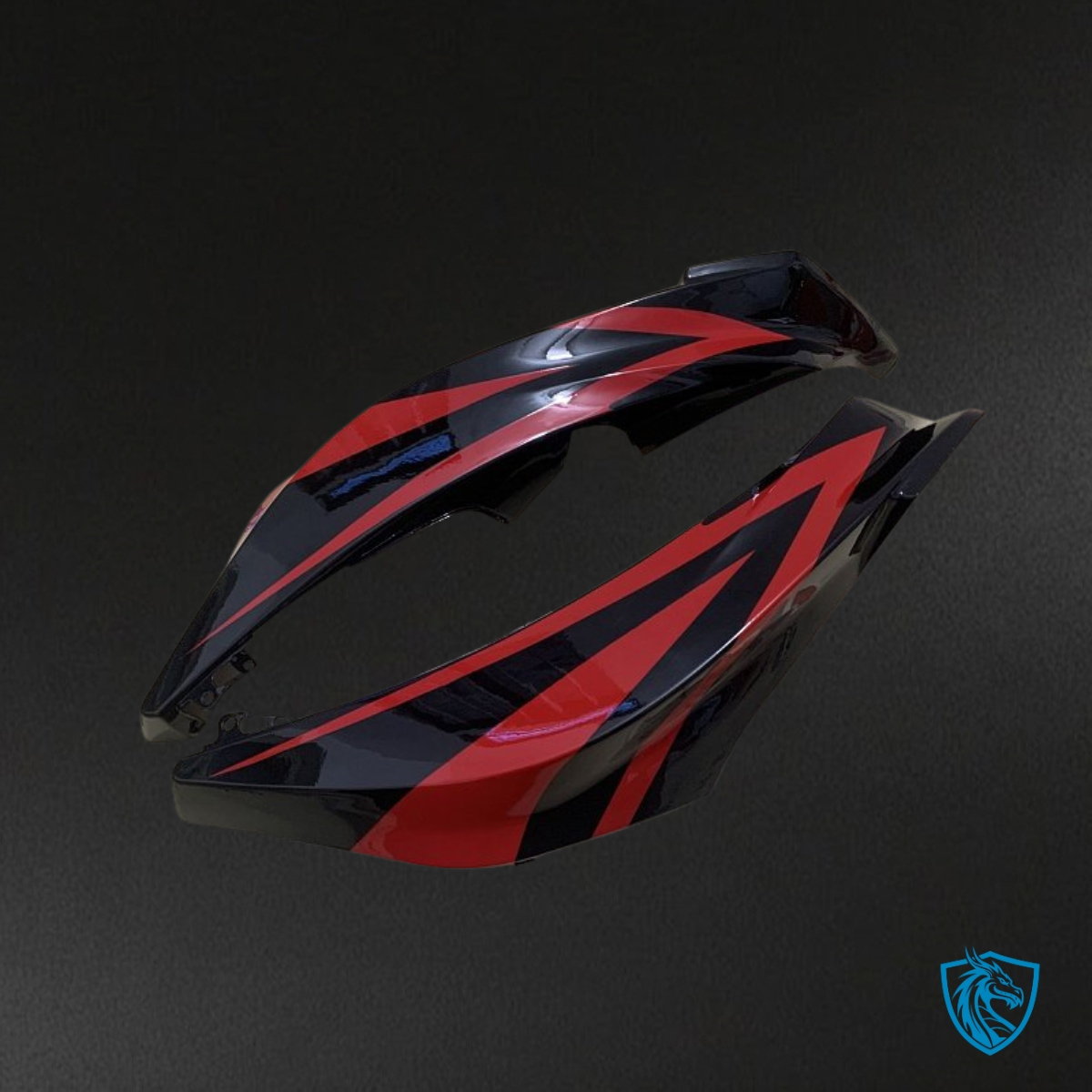 Honda CBR600RR (2007-2008) Black, Red & White - MERGEment Motorcycle Fairings Kit