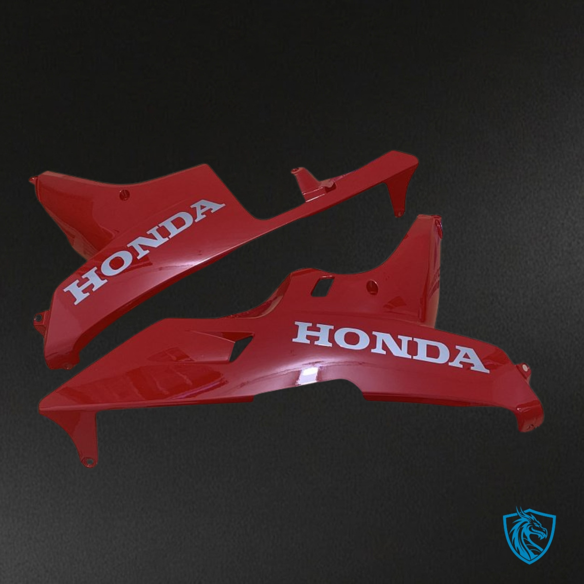 Honda CBR600RR (2007-2008) Black, Red & White - MERGEment Motorcycle Fairings Kit