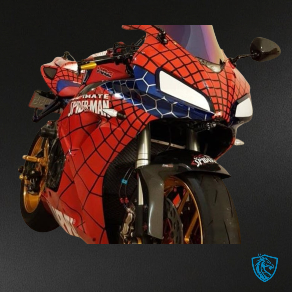 Honda CBR600RR (2007-2008) Red, White & Blue - MERGEment Motorcycle Fairings Kit