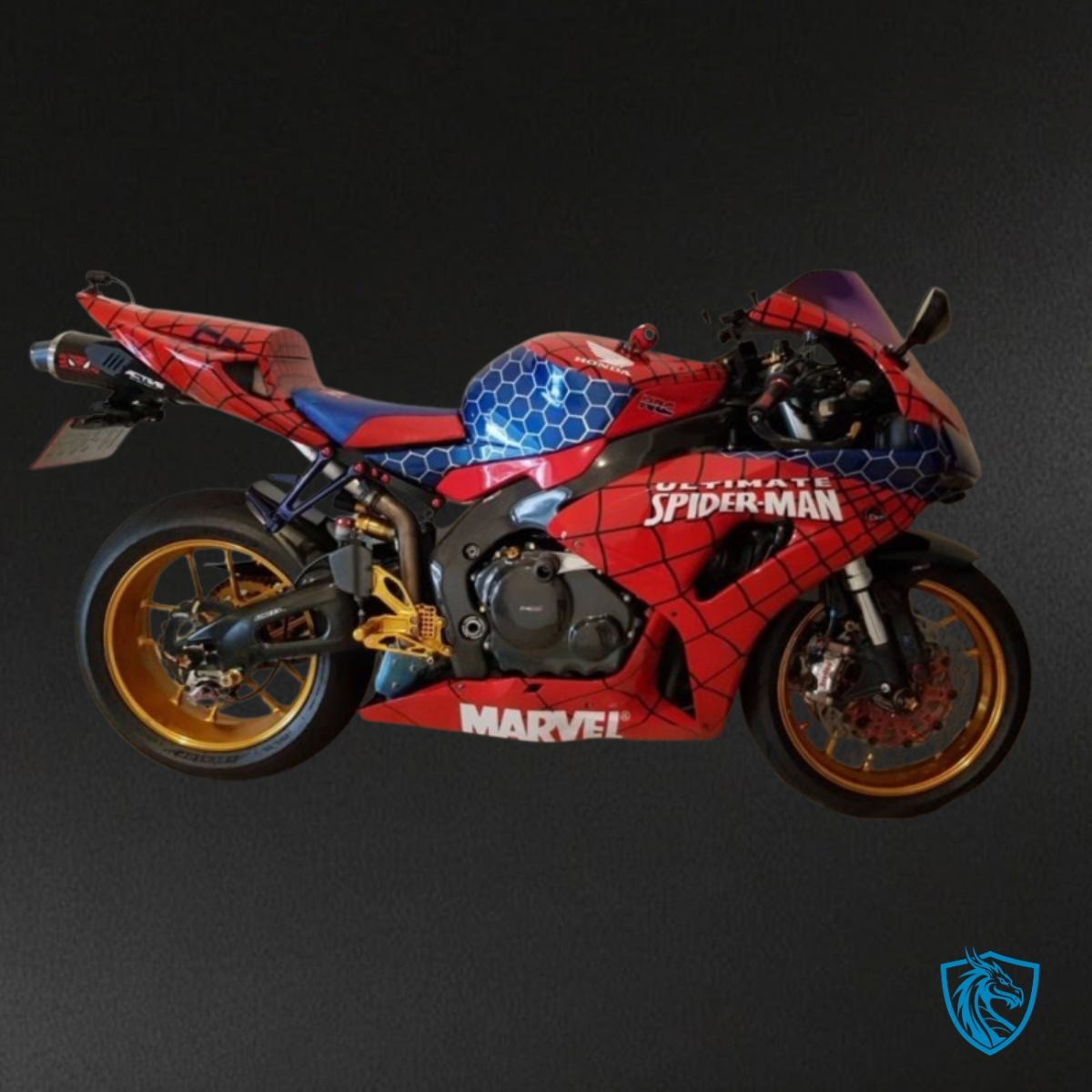 Honda CBR600RR (2007-2008) Red, White & Blue - MERGEment Motorcycle Fairings Kit
