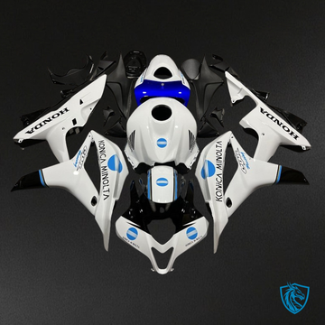Honda CBR600RR (2007-2008) Blue, White & Gloss Black Fairing Kit | ABS Bodywork