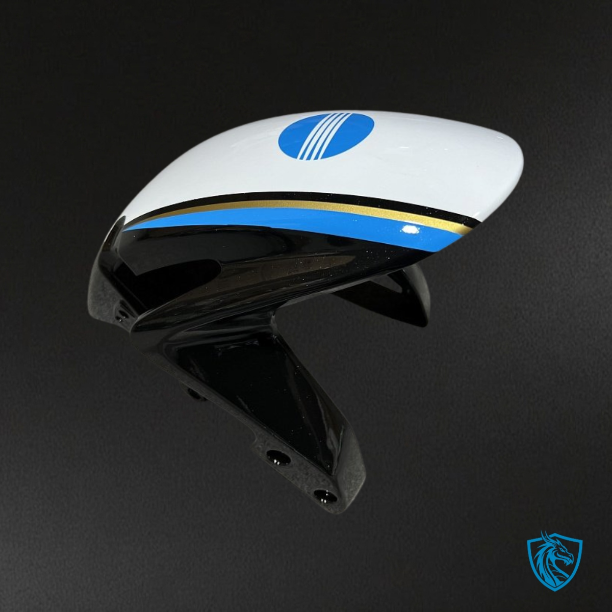 Honda CBR600RR (2007-2008) Blue, White & Gloss Black Fairing Kit | ABS Bodywork