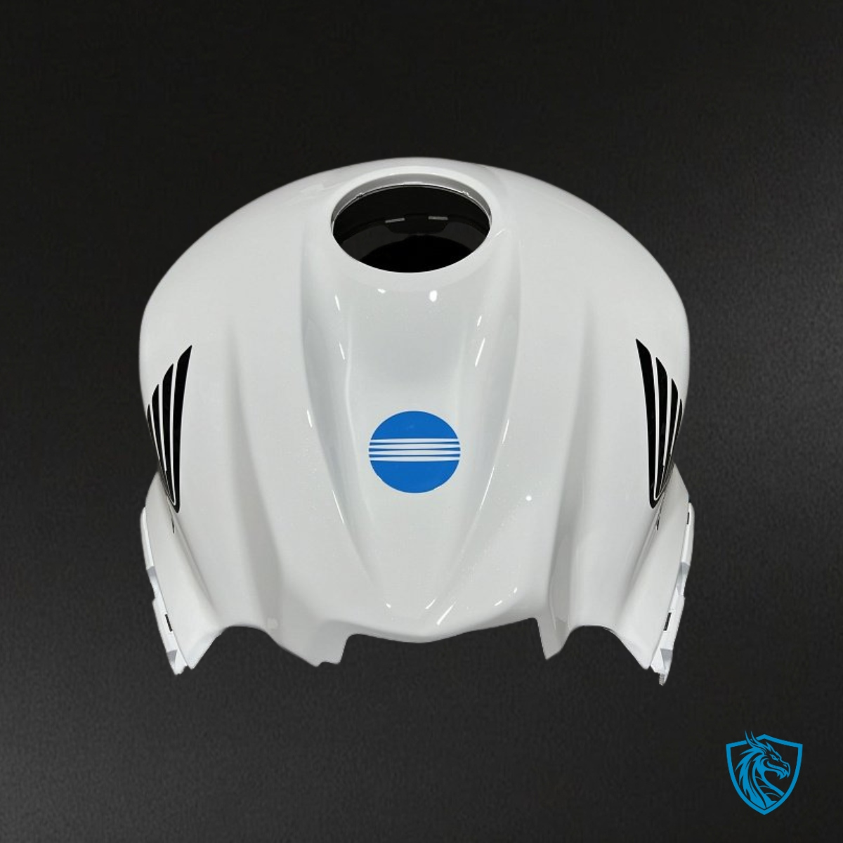 Honda CBR600RR (2007-2008) Blue, White & Gloss Black Fairing Kit | ABS Bodywork