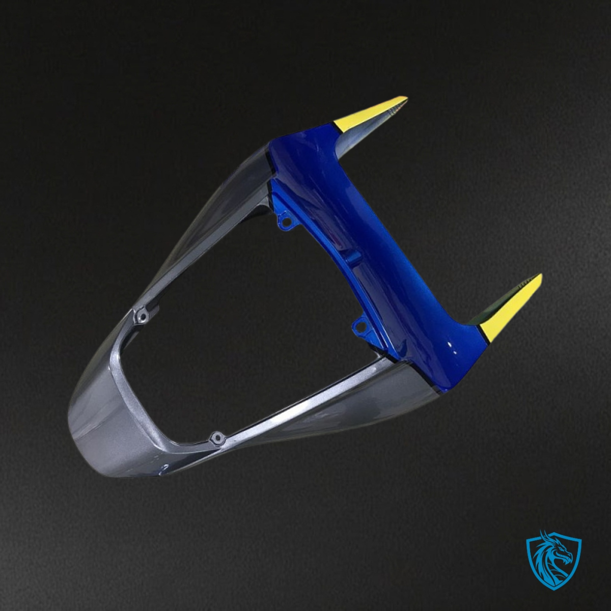 Honda CBR600RR (2007-2008) Blue & Black Shark - Custom ABS Fairing Kit
