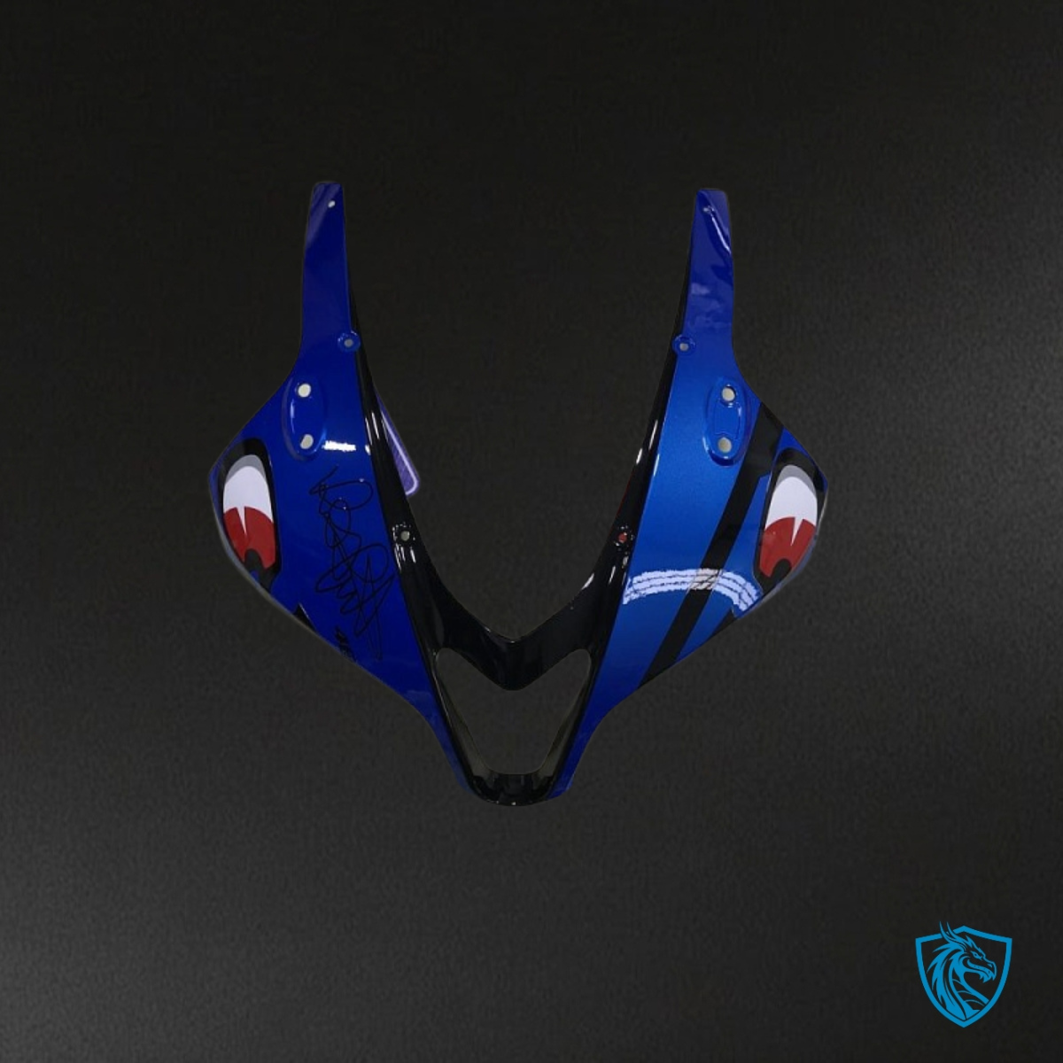 Honda CBR600RR (2007-2008) Blue Shark Fairing Kit - Aftermarket ABS Bodywork