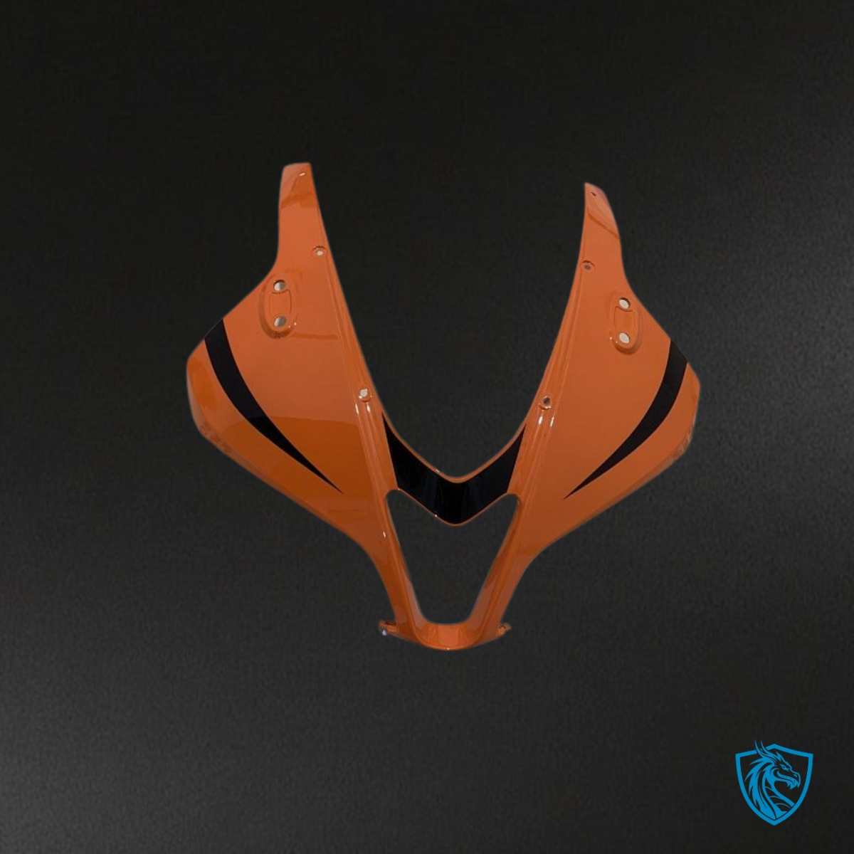 Honda CBR600RR (2007-2008) Orange & Black Fairing Kit - Aftermarket ABS Bodywork