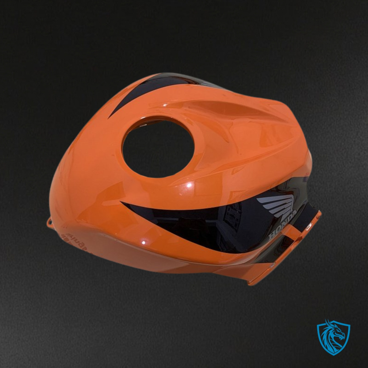 Honda CBR600RR (2007-2008) Orange & Black Fairing Kit - Aftermarket ABS Bodywork