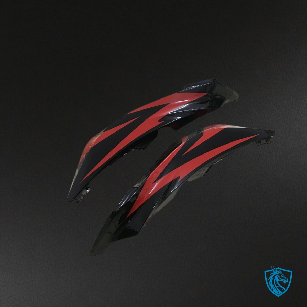 Honda CBR600RR (2007-2008) Red & Black - MERGEment Motorcycle Fairings Kit