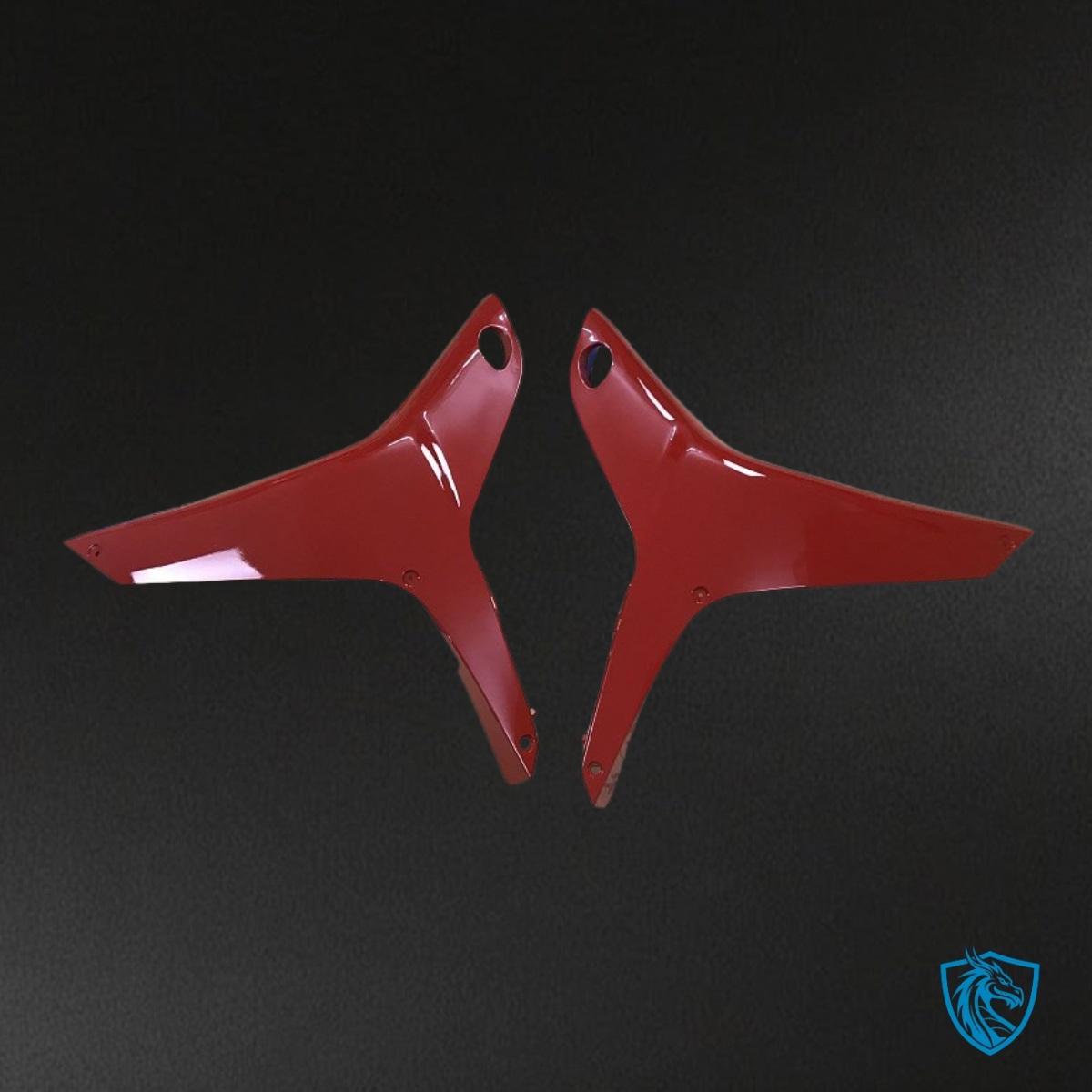 Honda CBR600RR (2007-2008) White Gloss, Red & Black Fairing Kit | ABS Bodywork