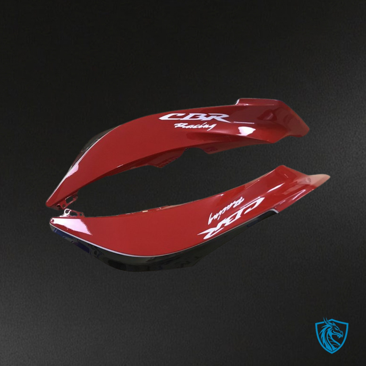 Honda CBR600RR (2007-2008) White Gloss, Red & Black Fairing Kit | ABS Bodywork