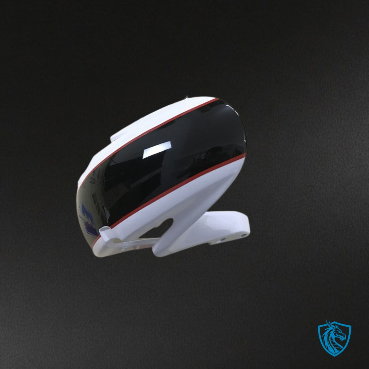 Honda CBR600RR (2007-2008) White Gloss, Red & Black Fairing Kit | ABS Bodywork