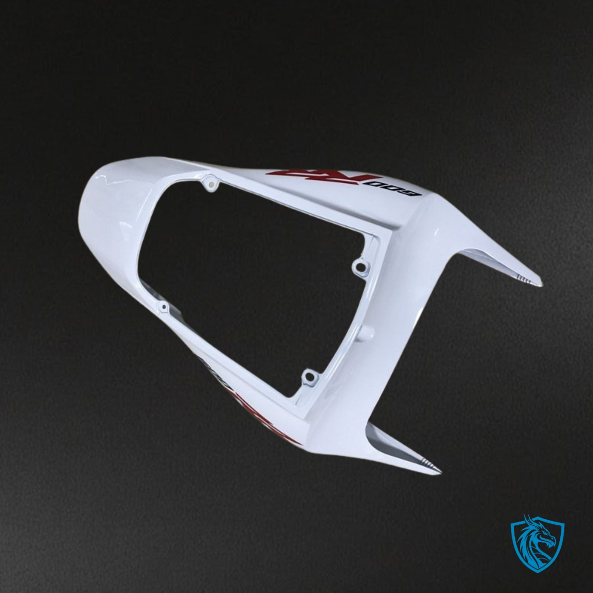 Honda CBR600RR (2007-2008) Red, Black & White Fairing Kit - Aftermarket ABS Bodywork