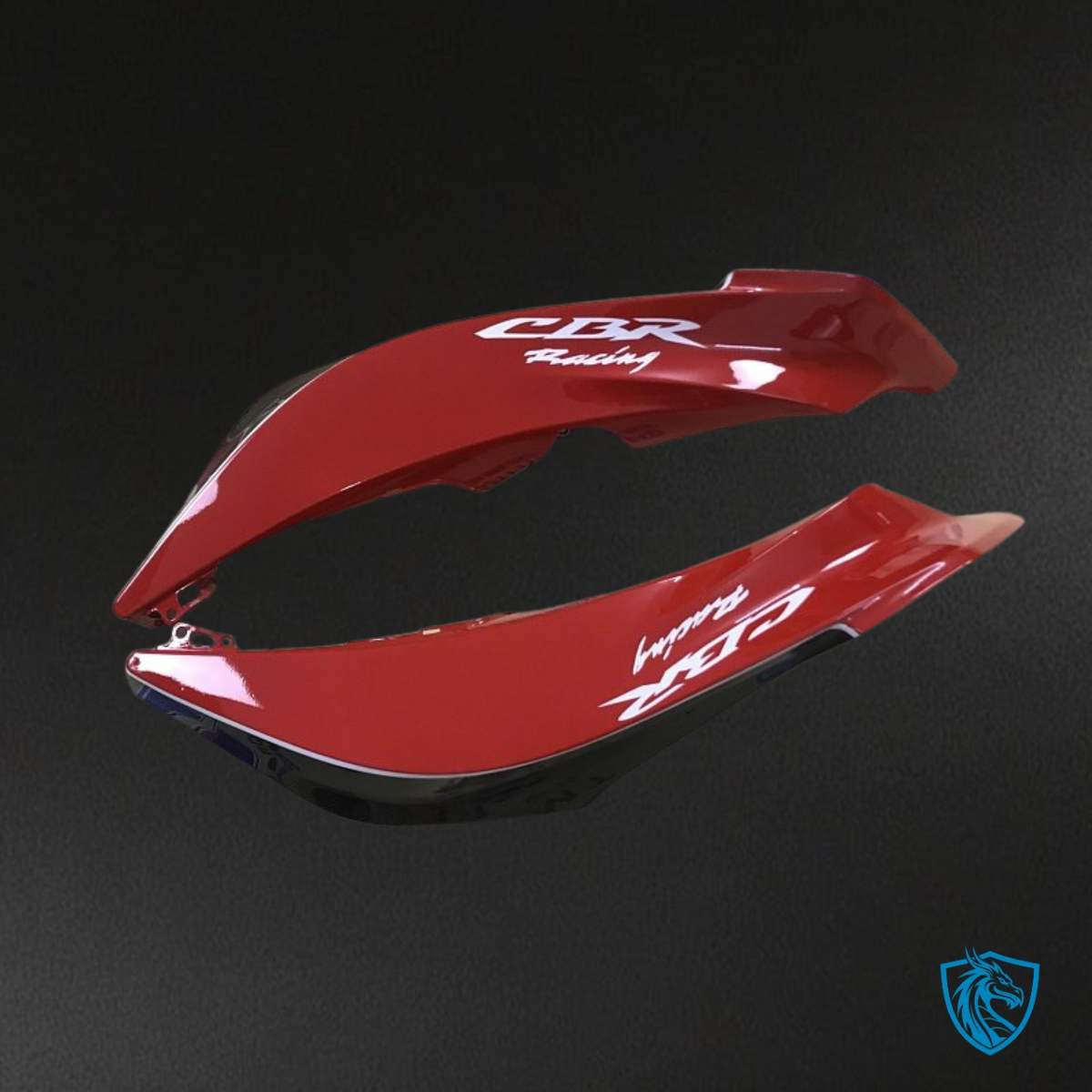Honda CBR600RR (2007-2008) Red & Black - Custom ABS Fairing Kit