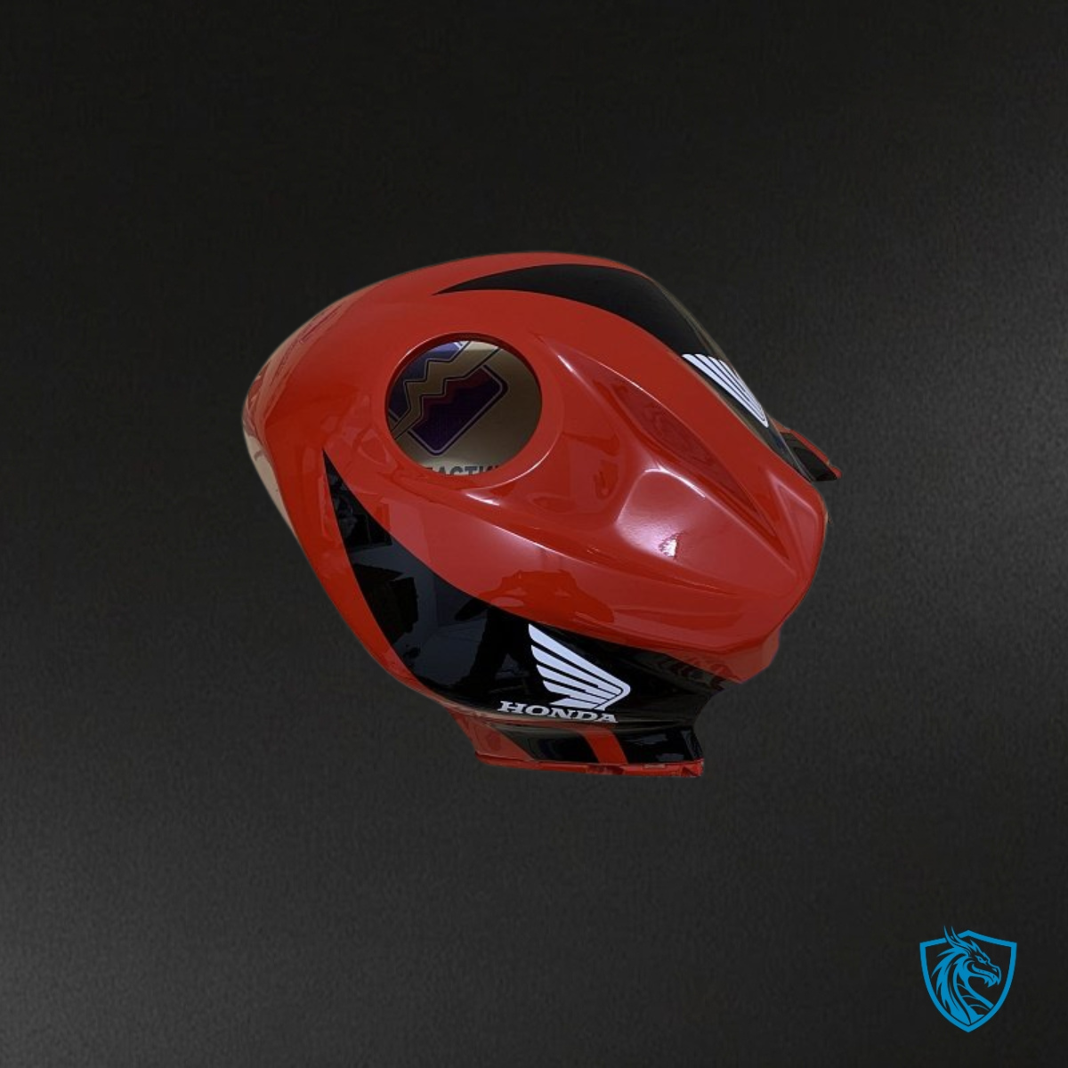 Honda CBR600RR (2007-2008) Red & Black Fairing Kit - Aftermarket ABS Bodywork