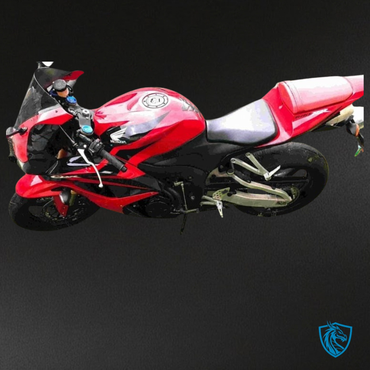 Honda CBR600RR (2007-2008) Red & Black Fairing Kit - Aftermarket ABS Bodywork