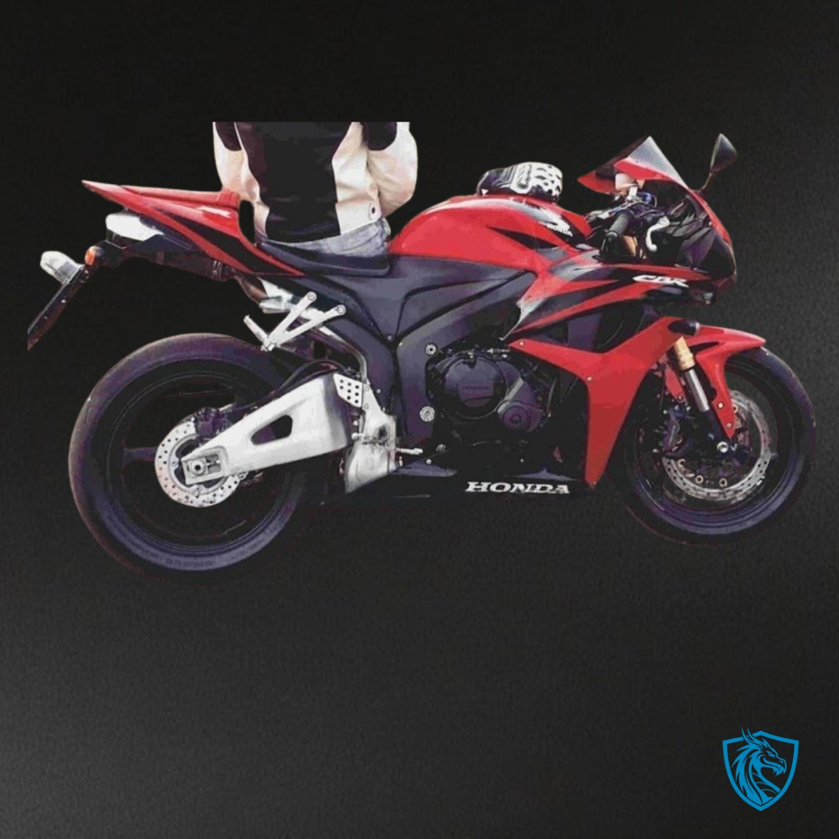 Honda CBR600RR (2007-2008) Red & Black Fairing Kit - Aftermarket ABS Bodywork