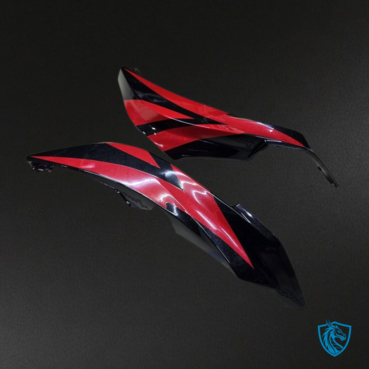 Honda CBR600RR (2007-2008) Gloss Red, Gray & Black Fairing Kit | ABS Bodywork