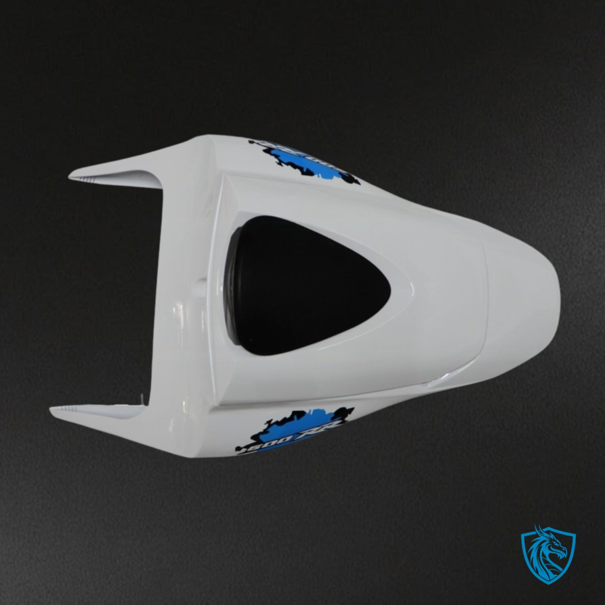 Honda CBR600RR (2007-2008) White, Black & Blue Fairing Kit - Aftermarket ABS Bodywork